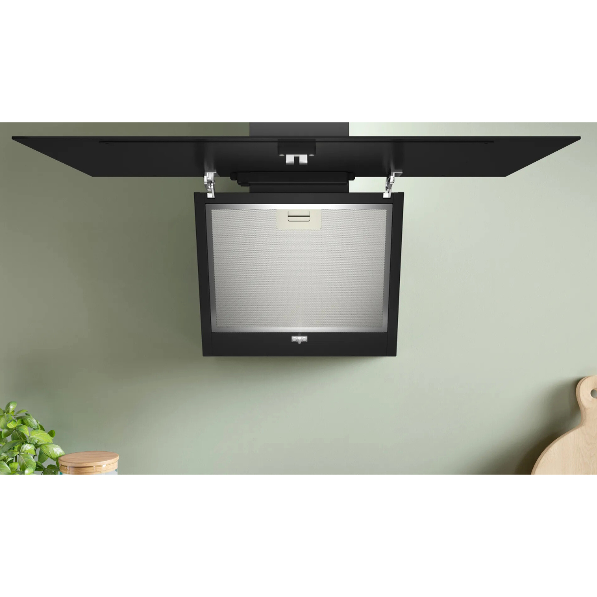 Bosch köksfläkt DWK85DK60 80 cm Serie 4, väggmonterad med lutande design