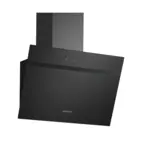Siemens köksfläkt LC65KDK60 60 cm iQ300, väggmonterad med lutande glasdesign & L