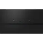 Siemens köksfläkt LC85KDK60 80 cm iQ300, väggmonterad med lutande glasdesign