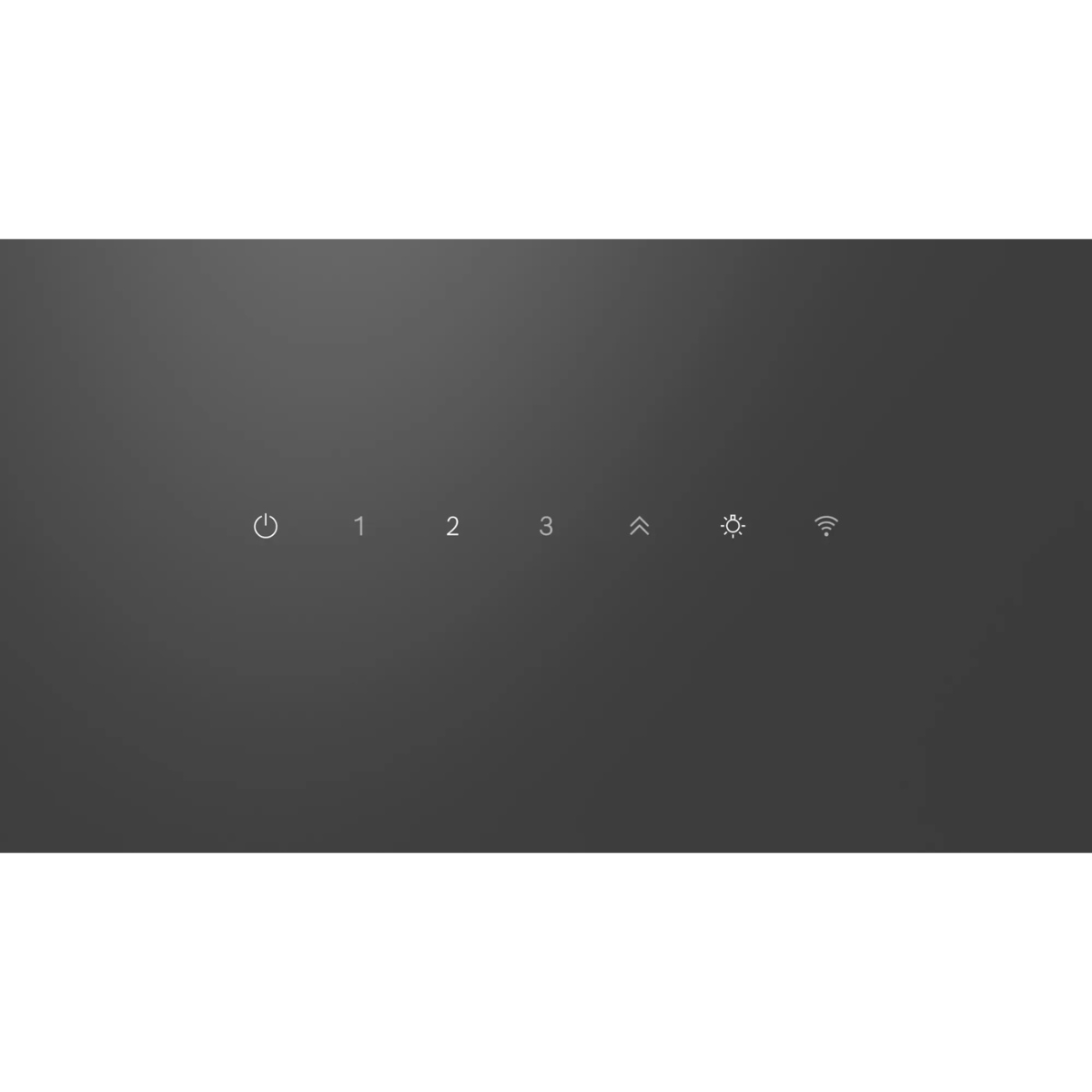 Bosch köksfläkt DWK67FN60 60 cm Serie 4, väggmonterad med lutande svart glaspane