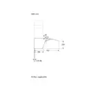 Bosch köksfläkt DWK67FN60 60 cm Serie 4, väggmonterad med lutande svart glaspane