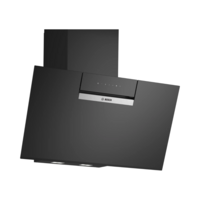 Bosch köksfläkt DWK87FN60 80 cm Serie 4, väggmonterad med lutande svart glaspane