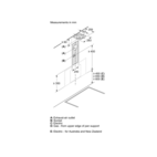 Siemens köksfläkt LC67KFN60 60 cm iQ300, väggmonterad med lutande svart glaspane