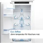Bosch integrerad kyl-frys KIN86NSE0 Serie 4, 177 cm, NoFrost & VitaFresh