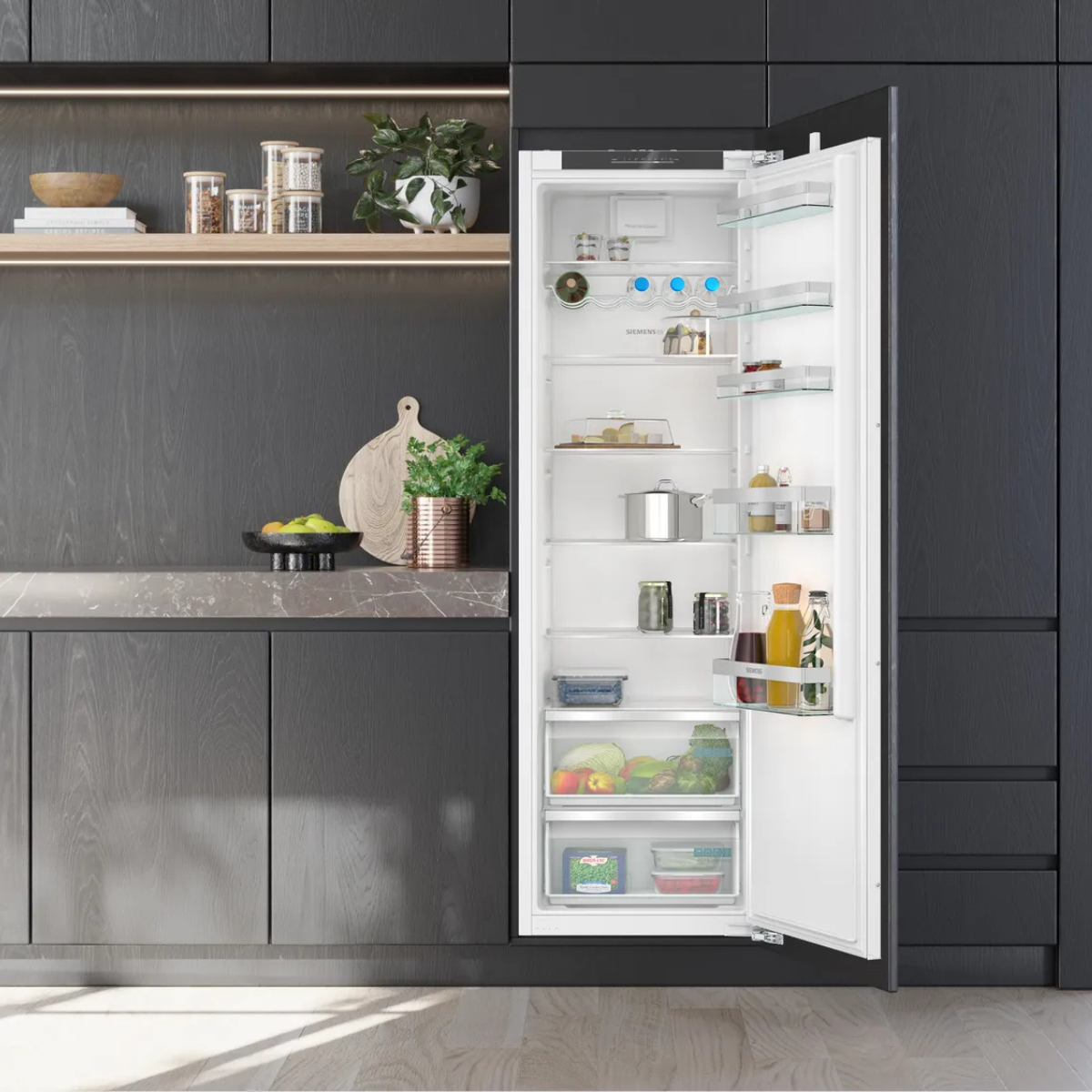 Siemens integrerat kylskåp KI81RVFE0 iQ300, 177 cm, hyperFresh & softClose