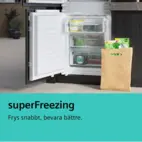 Siemens integrerat frysskåp GI81NVEE0 iQ300, 177 cm, NoFrost & BigBox