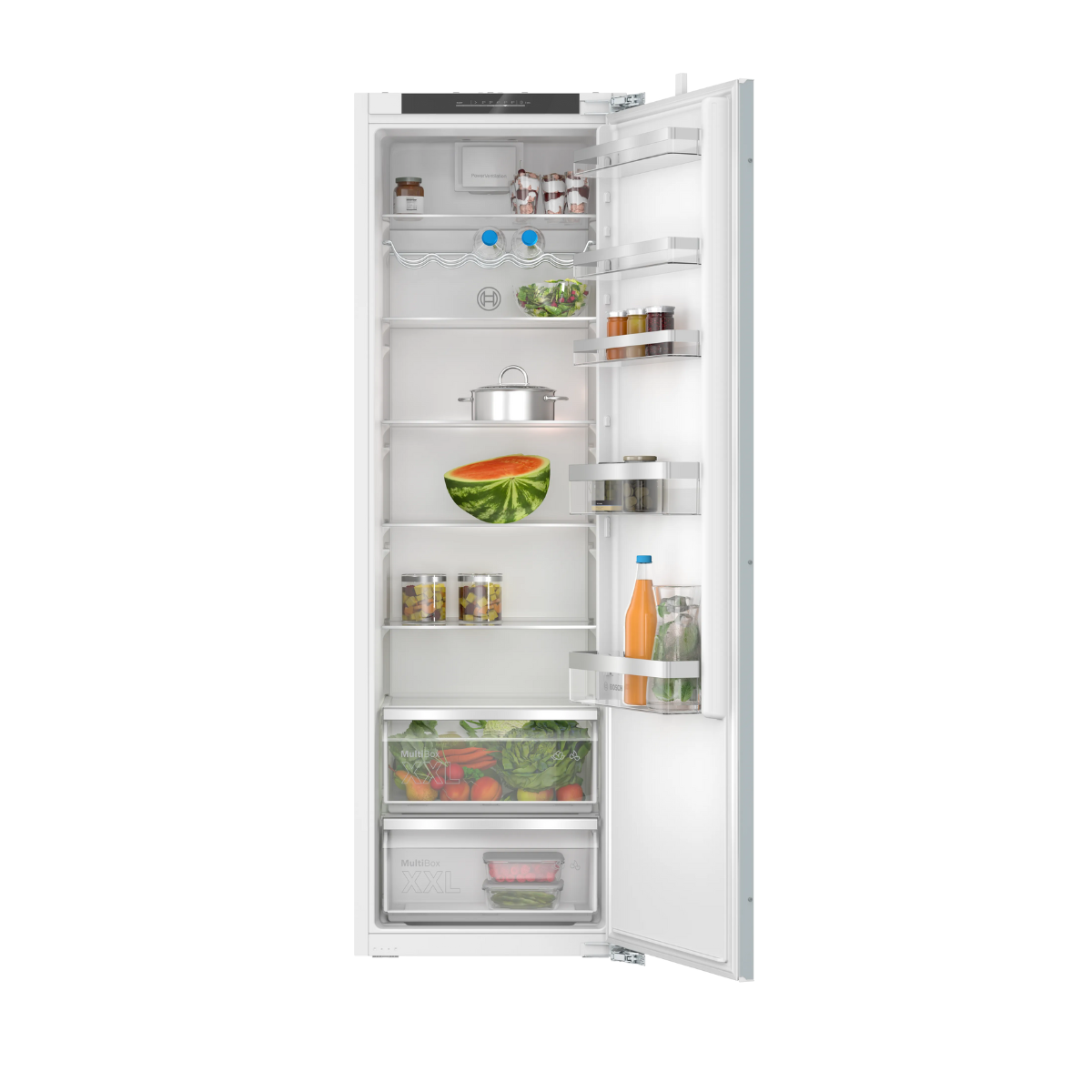 Bosch integrerat kylskåp KIR81VFE0 Serie 4, 177 cm, VitaFresh & SoftClose