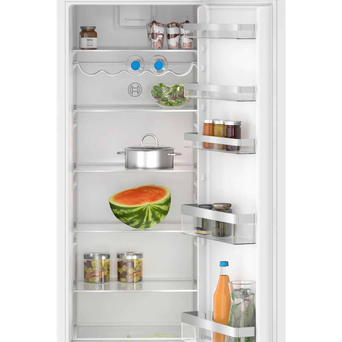 Bosch integrerat kylskåp KIR81VFE0 Serie 4, 177 cm, VitaFresh & SoftClose