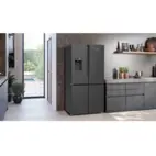 Siemens kyl-frys KF96DPXEA iQ700, elegant rostfri modell med superCooling