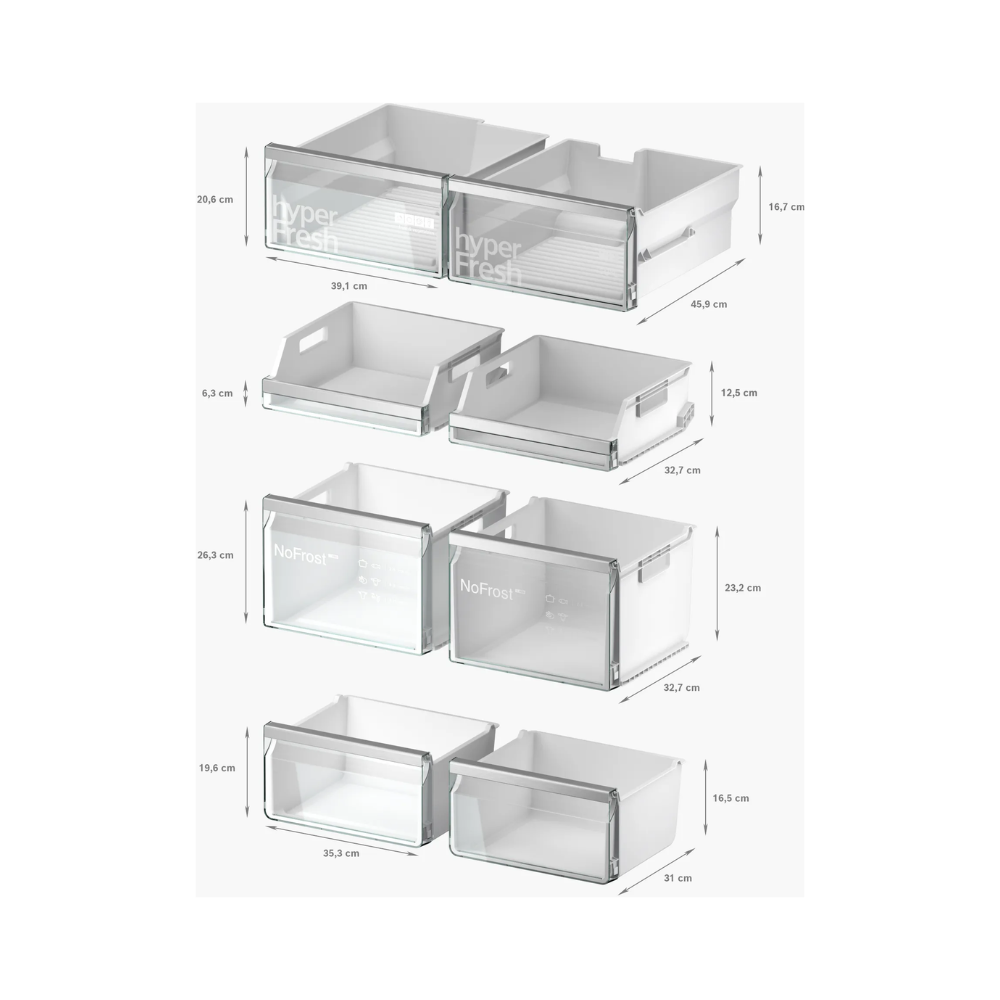Siemens kyl-frys KF96DPPEA iQ700