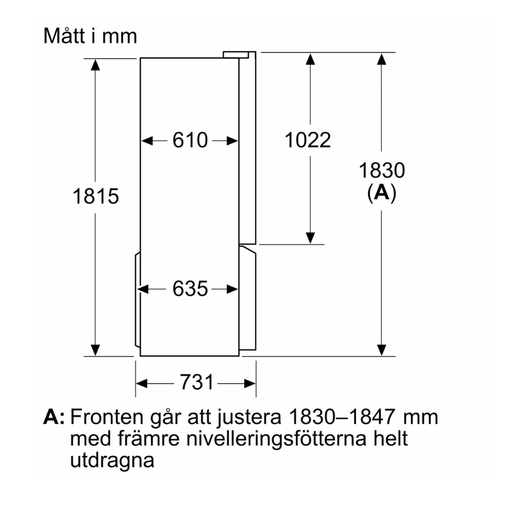 Siemens kyl-frys KF96DPPEA iQ700