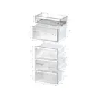 Bosch kyl-frys KGN397WCT Serie 4, 203 cm, vit modell med VitaFresh & NoFrost