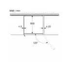 Bosch kyl-frys KGN397WCT Serie 4, 203 cm, vit modell med VitaFresh & NoFrost