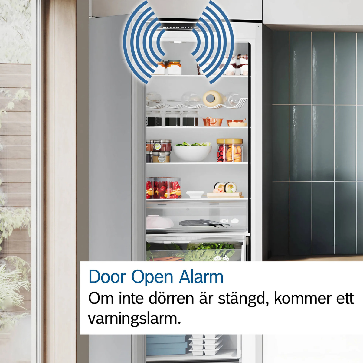 Bosch kyl-frys KGN397WCT Serie 4, 203 cm, vit modell med VitaFresh & NoFrost