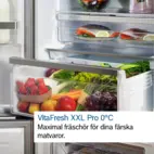 Bosch kyl-frys KGN397WCT Serie 4, 203 cm, vit modell med VitaFresh & NoFrost