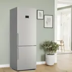 Bosch kyl-frys KGN497ICT Serie 4, 203 cm XL, rostfri modell med Nofrost
