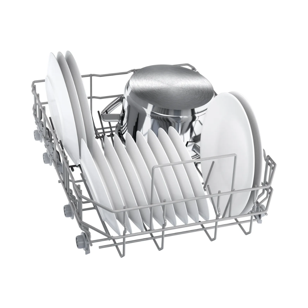 Bosch smal diskmaskin SPU4HMW01S Serie 4, med Extra Dry & WiFi-stöd