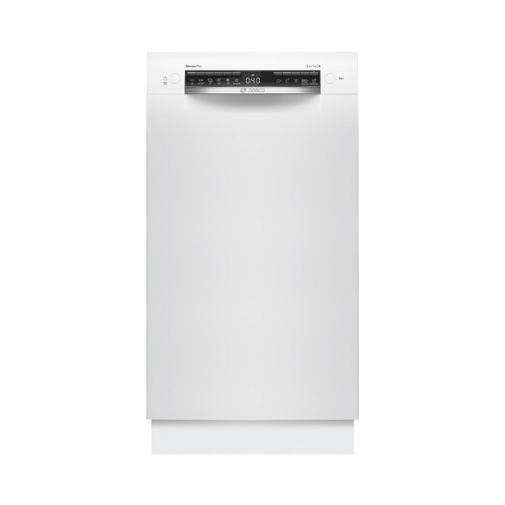 Bosch smal diskmaskin SPU4HMW01S Serie 4, med Extra Dry & WiFi-stöd
