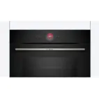 Bosch kompakt inbyggnadsugn CMG7241B1 Serie 8, med mikrofunktion, svart glas