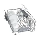 Bosch smal diskmaskin SPU4HMS10E Serie 4, helintegrerad med toppkorg & energisnå