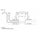 Bosch smal diskmaskin SPU4HMS10E Serie 4, helintegrerad med toppkorg & energisnå