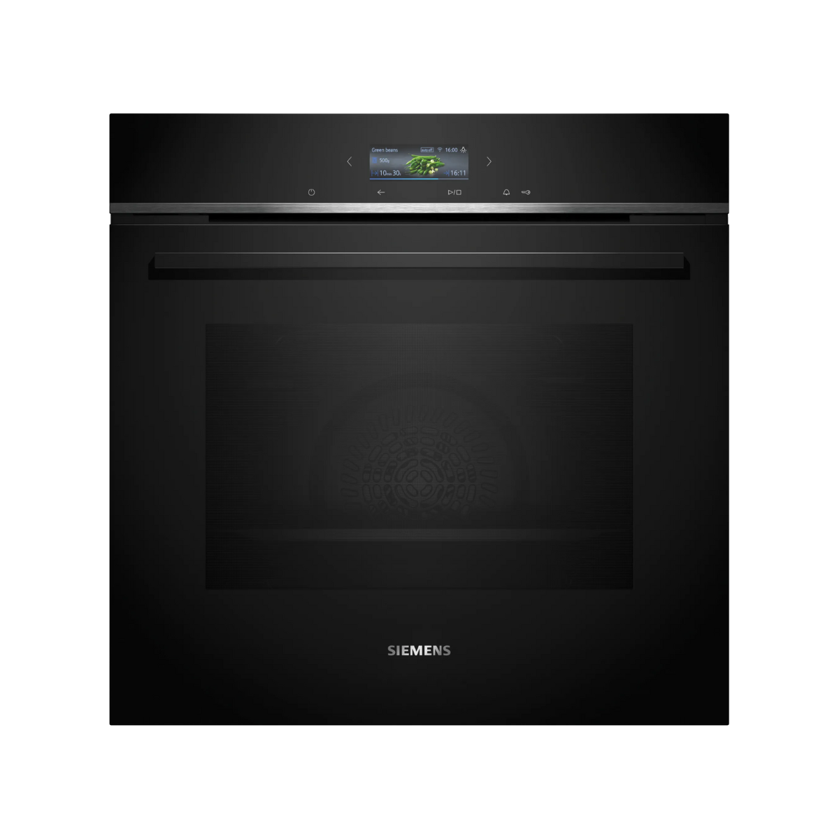 Siemens inbyggnadsugn HB772A1B1 iQ700, med pyrolys, softClose & Home Connect