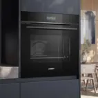 Siemens inbyggnadsugn HB772A1B1 iQ700, med pyrolys, softClose & Home Connect