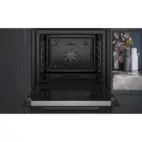 Siemens inbyggnadsugn HB772A1B1 iQ700, med pyrolys, softClose & Home Connect