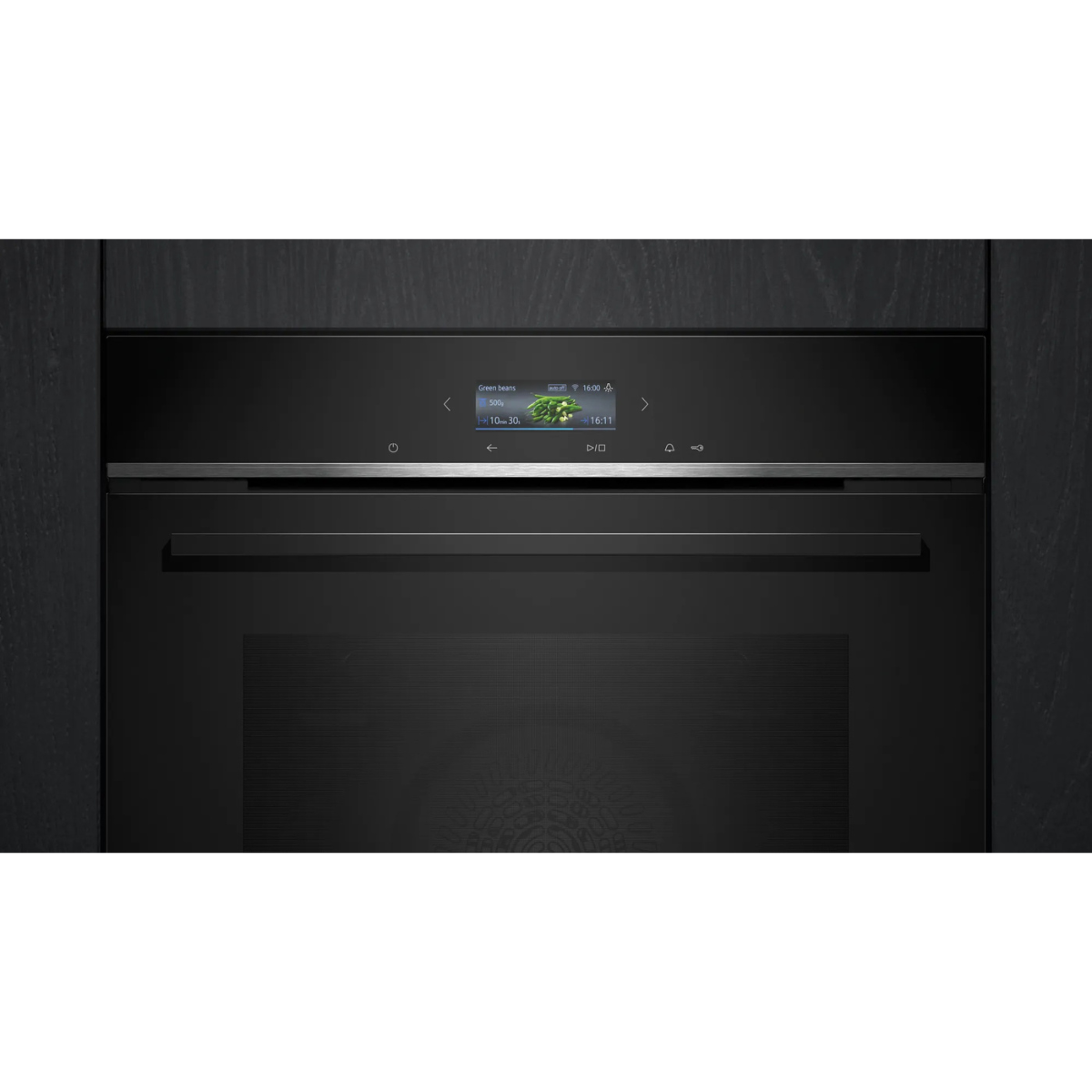 Siemens inbyggnadsugn HB772A1B1 iQ700, med pyrolys, softClose & Home Connect