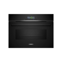 Siemens kompakt inbyggnadsugn CM724G1B1 iQ700, med mikrofunktion, svart design