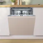 Bosch helintegrerad diskmaskin SBH4HVX00E Serie 4, IKEA Metod-kompatibel med top