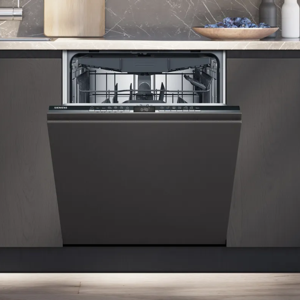 Siemens diskmaskin SN63HX04ME iQ300, helintegrerad med toppkorg & WiFi