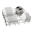 Bosch diskmaskin SMU4HMW01S Serie 4, halvintegrerad med WiFi & toppkorg, tyst dr