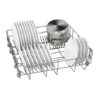 Bosch diskmaskin SMU4HMW01S Serie 4, halvintegrerad med WiFi & toppkorg, tyst dr