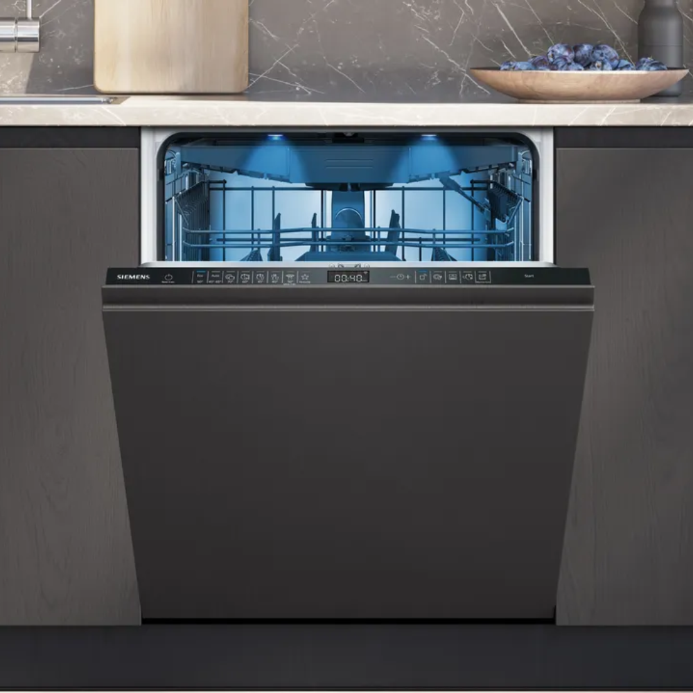 Siemens diskmaskin SX75ZX07CE iQ500, helintegrerad med Zeolith & passar IKEA Met