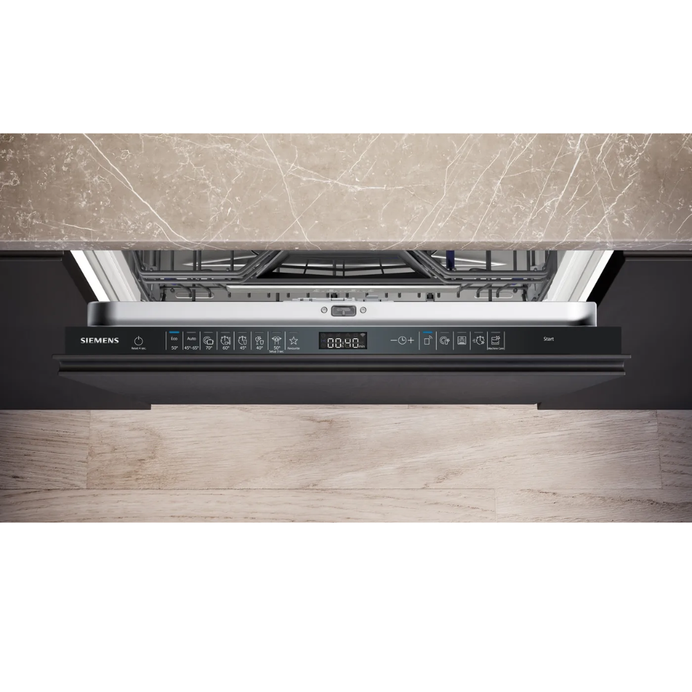 Siemens diskmaskin SX75ZX07CE iQ500, helintegrerad med Zeolith & passar IKEA Met