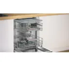 Bosch diskmaskin SMU6ZCS10S Serie 6, med Zeolith-torkning, toppkorg, WiFi