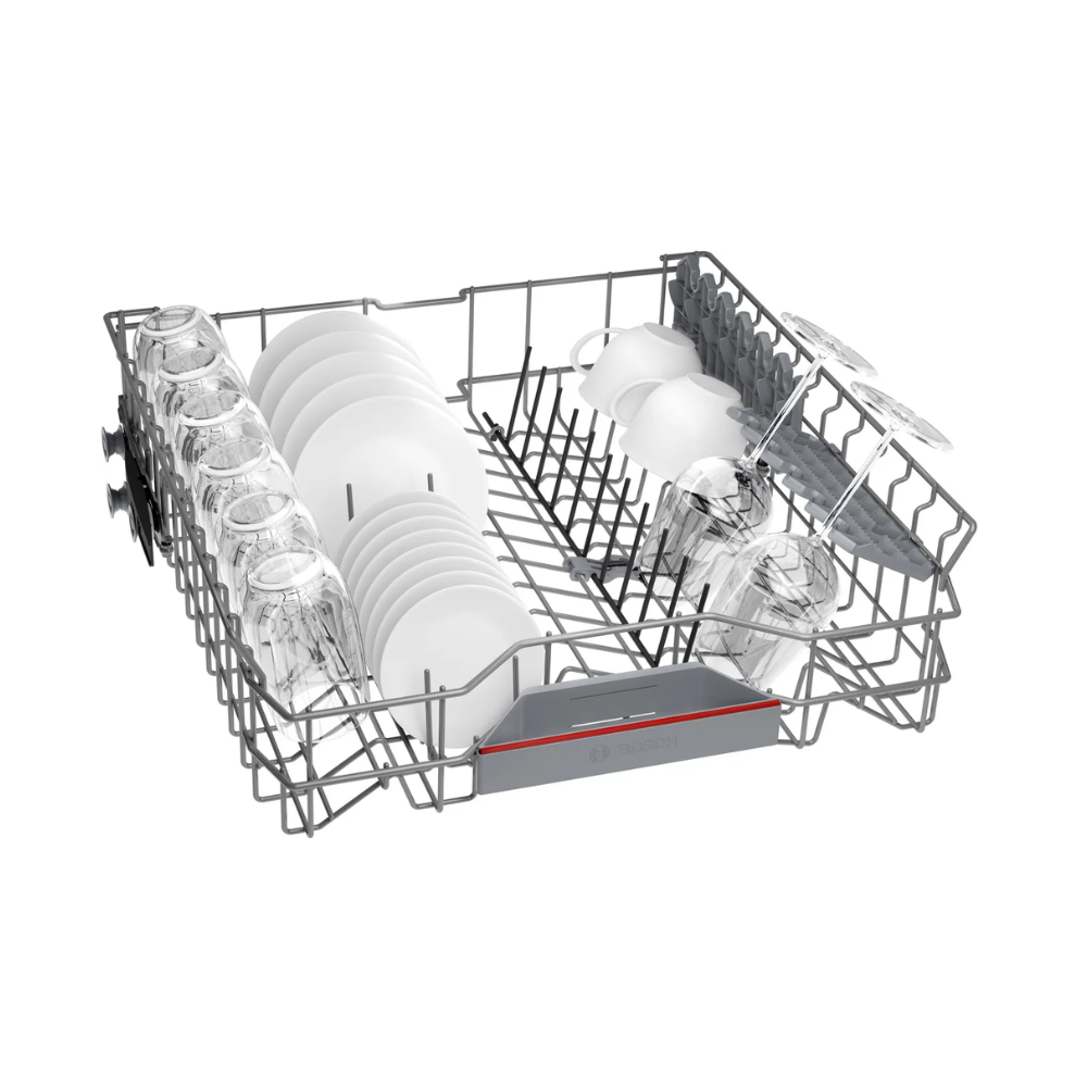 Bosch diskmaskin SMU6ZCS10S Serie 6, med Zeolith-torkning, toppkorg, WiFi