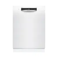 Bosch SMU6ZCW10S Serie 6, Underbyggd diskmaskin, 60 cm, Vit