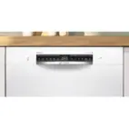 Bosch SMU6ZCW10S Serie 6, Underbyggd diskmaskin, 60 cm, Vit