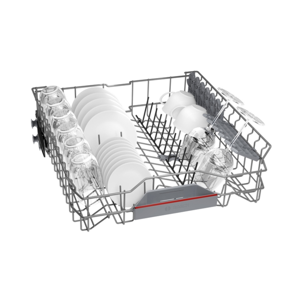 Bosch SMU6ZCW10S Serie 6, Underbyggd diskmaskin, 60 cm, Vit