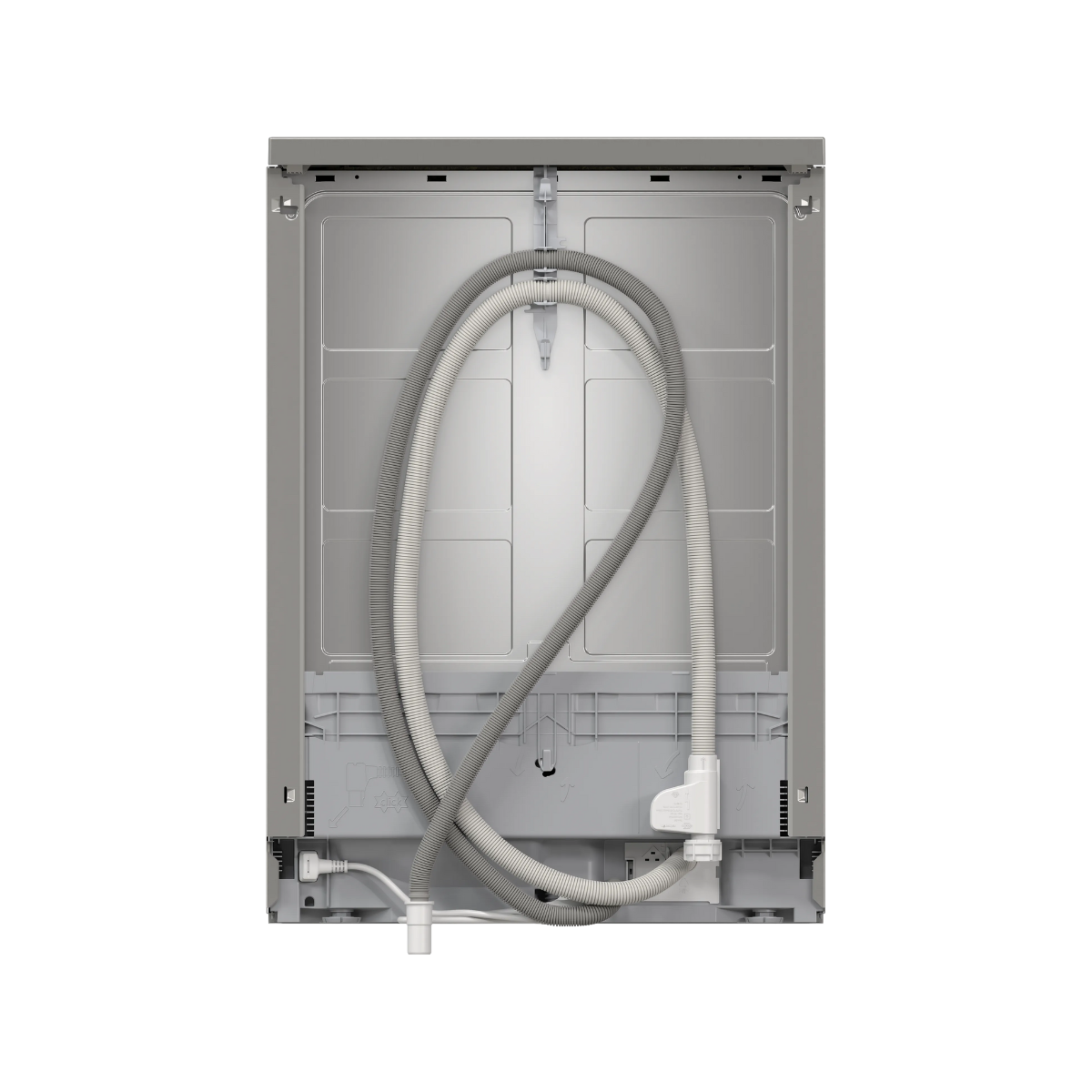 Bosch SMS25AI05E Serie 2, Fristående diskmaskin, 60 cm, Rostfritt/silver