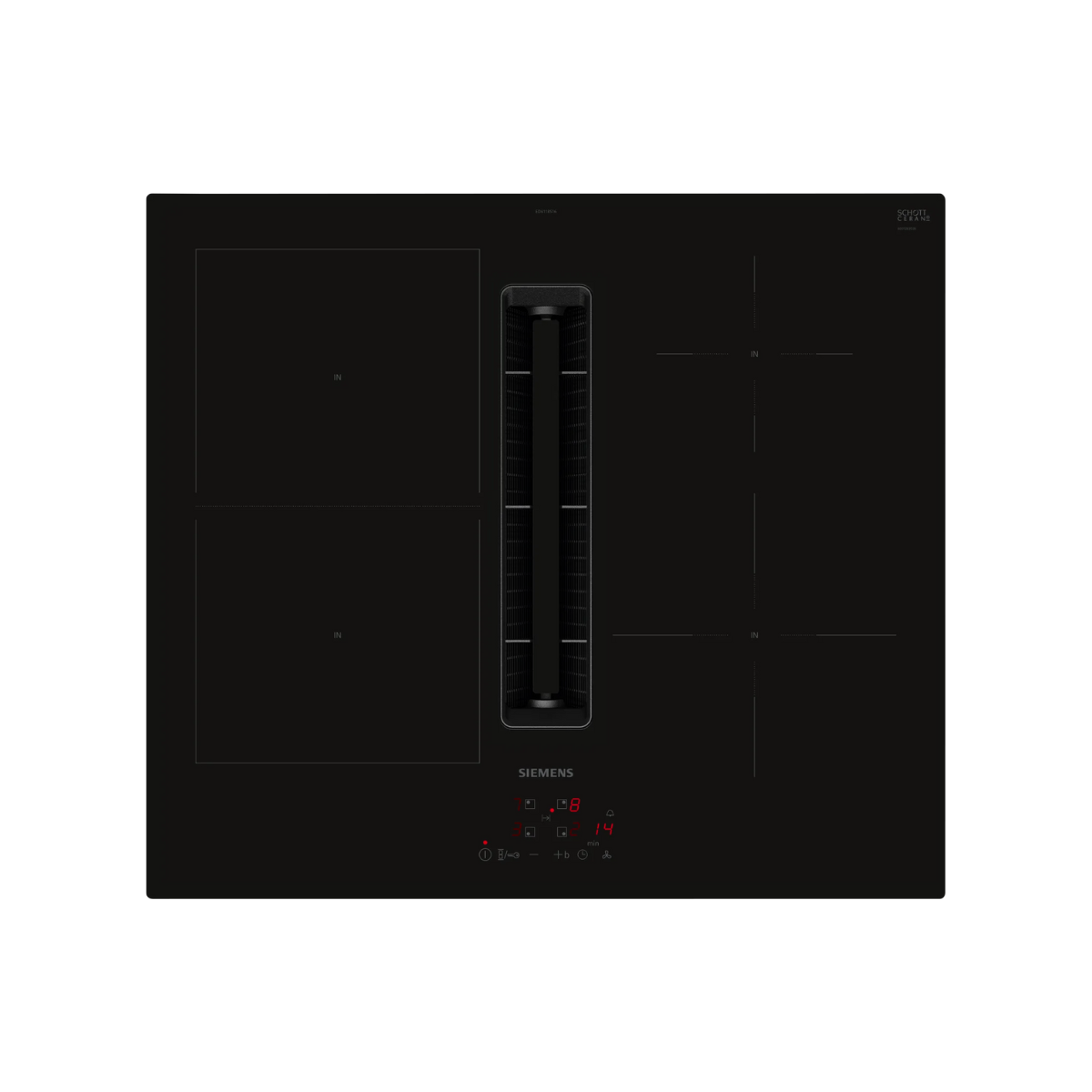 Siemens ED611BS16E iQ300, Induktionshäll med inbyggd fläkt