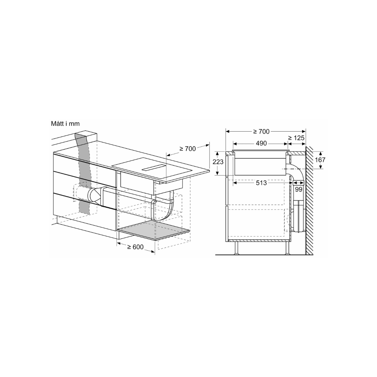 Siemens ED611BS16E iQ300, Induktionshäll med inbyggd fläkt