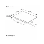 Siemens induktionshäll iQ500 ED851HSB1E
