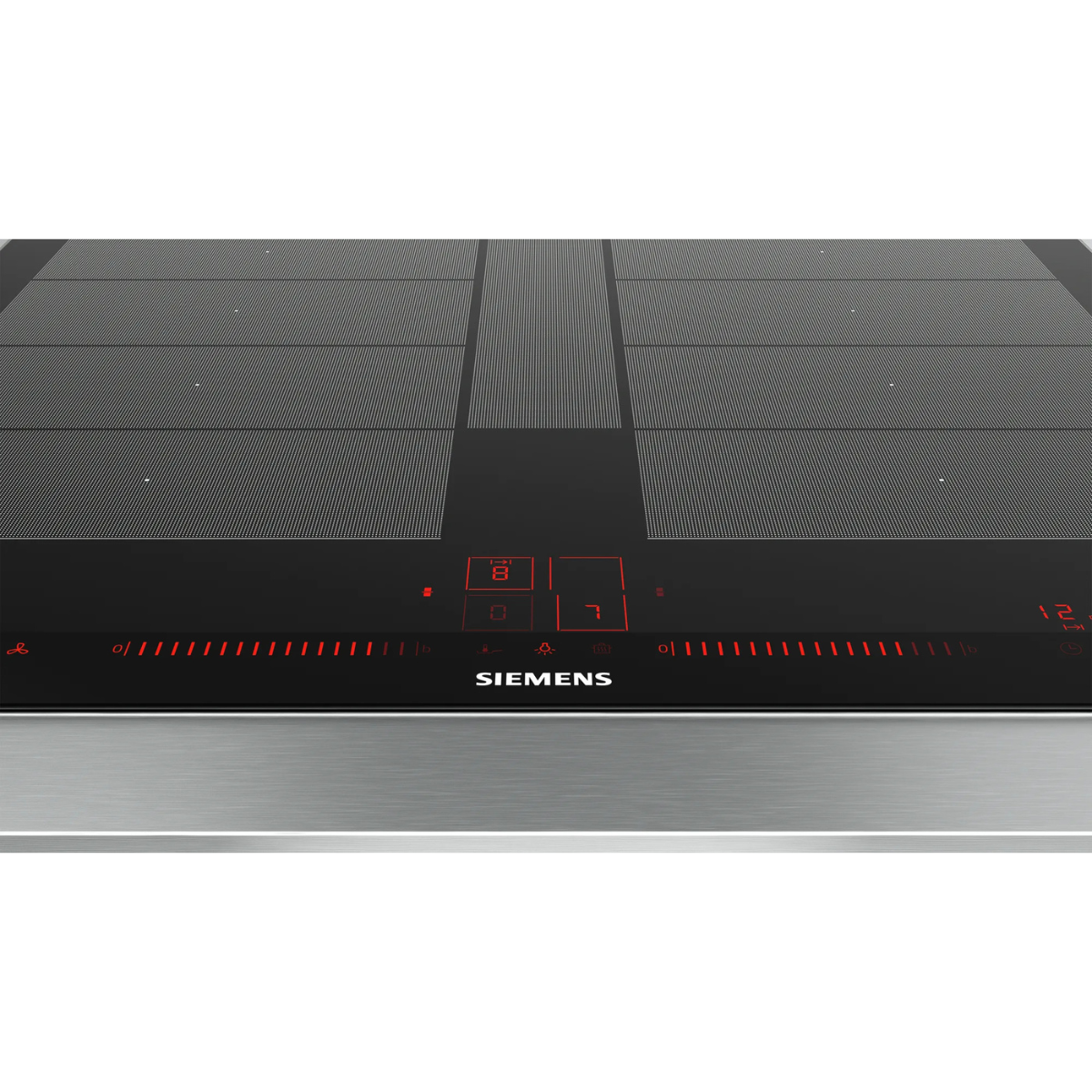 Siemens EX675LYV1E iQ700, Induktionshäll, 60 cm, Svart, med ram