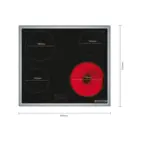 Bosch häll PKE645BB2E 60 cm