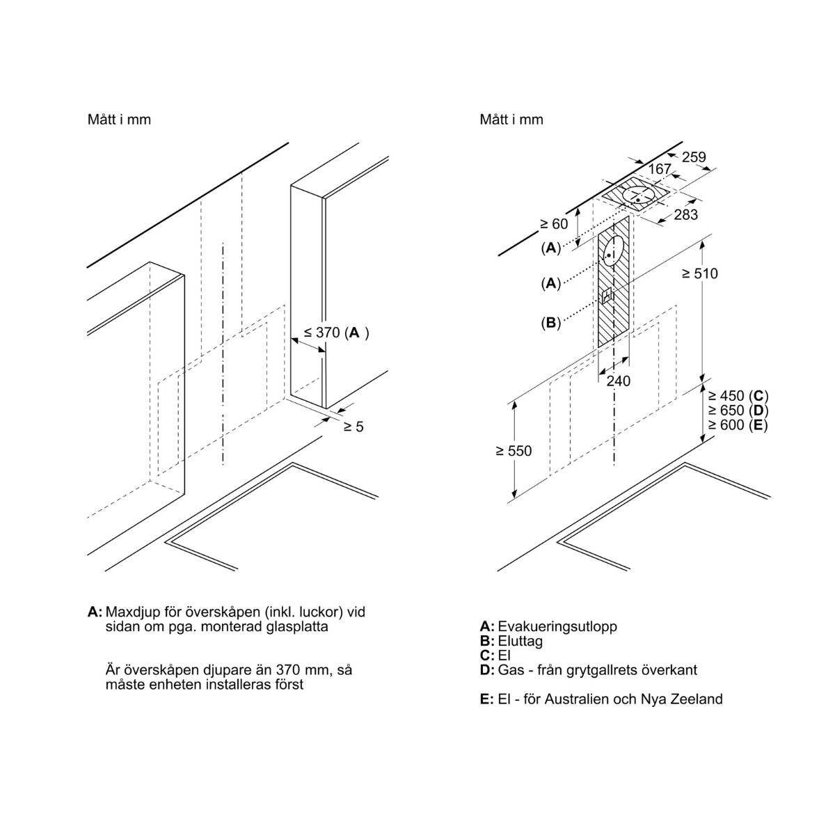 Siemens iQ700 Vägghängd fläkt LC91KLT60