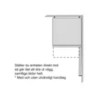 Bosch kyl/frys KGN33NWEB