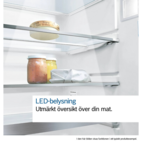 Bosch kylfrys KGE49AWCA